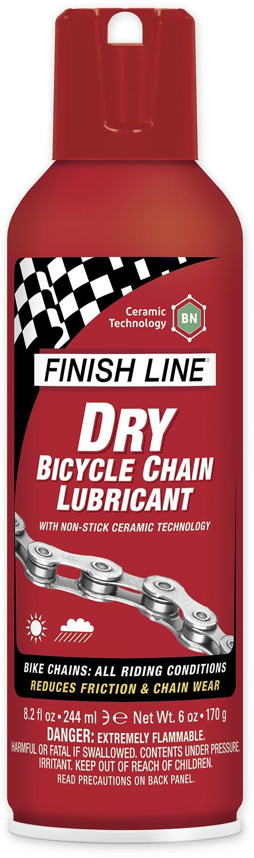 Finish Line Dry Lube (BN) 8 oz/240 ml, sprej