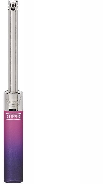 Flamagas Zapalovač Clipper Tube+ Metallic Gradient, fialovo růžová