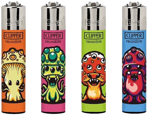Flamagas Zapalovač Clipper CP11RH Onis 3, kolekce 4 kusy