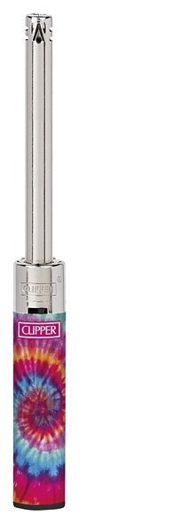 Flamagas Zapalovač Clipper Tube+ Tie Dye 4, vzor 1