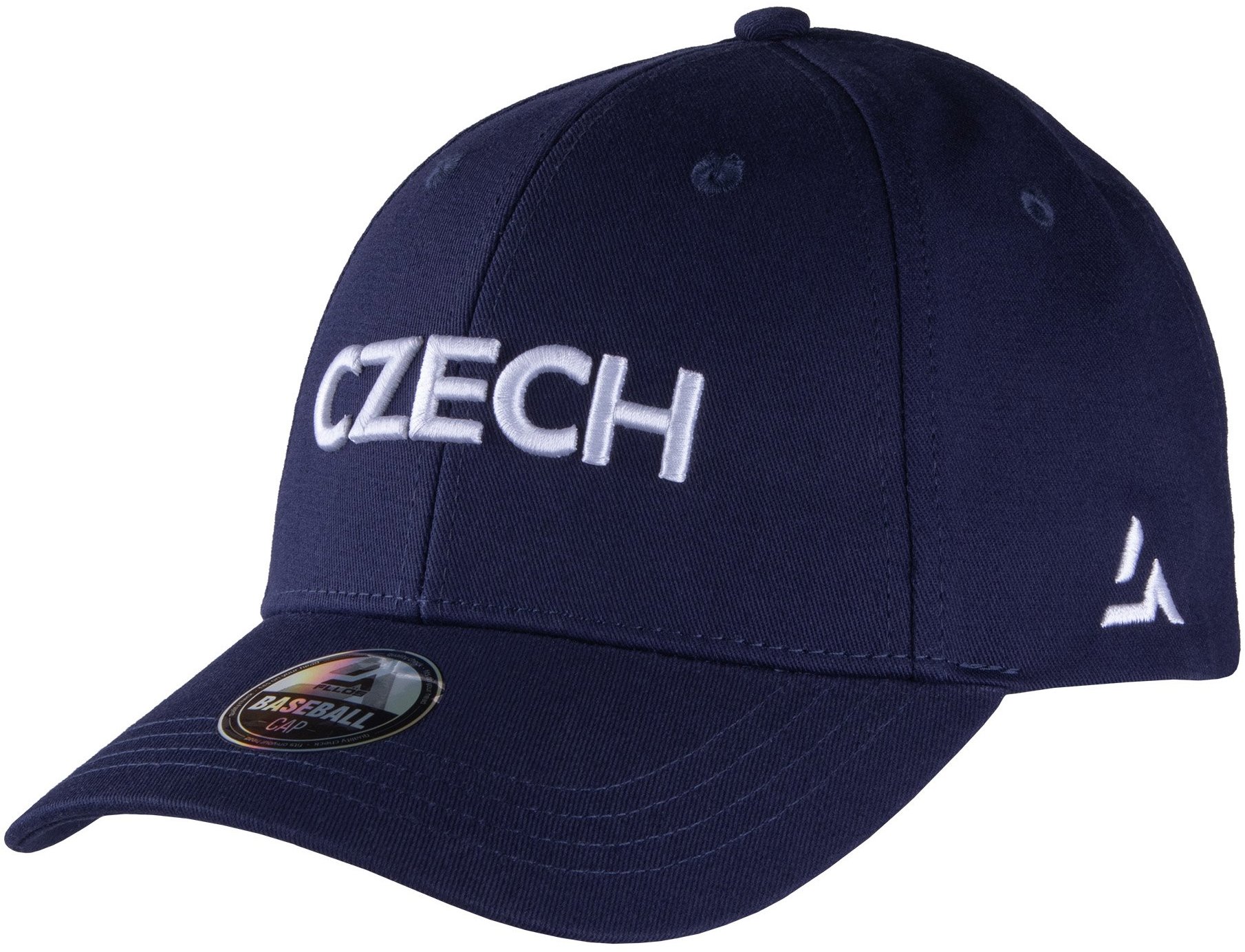 FLLÖS B-CAP CZECH 3 Baseball kšiltovka, tmavě modrá, velikost UNI