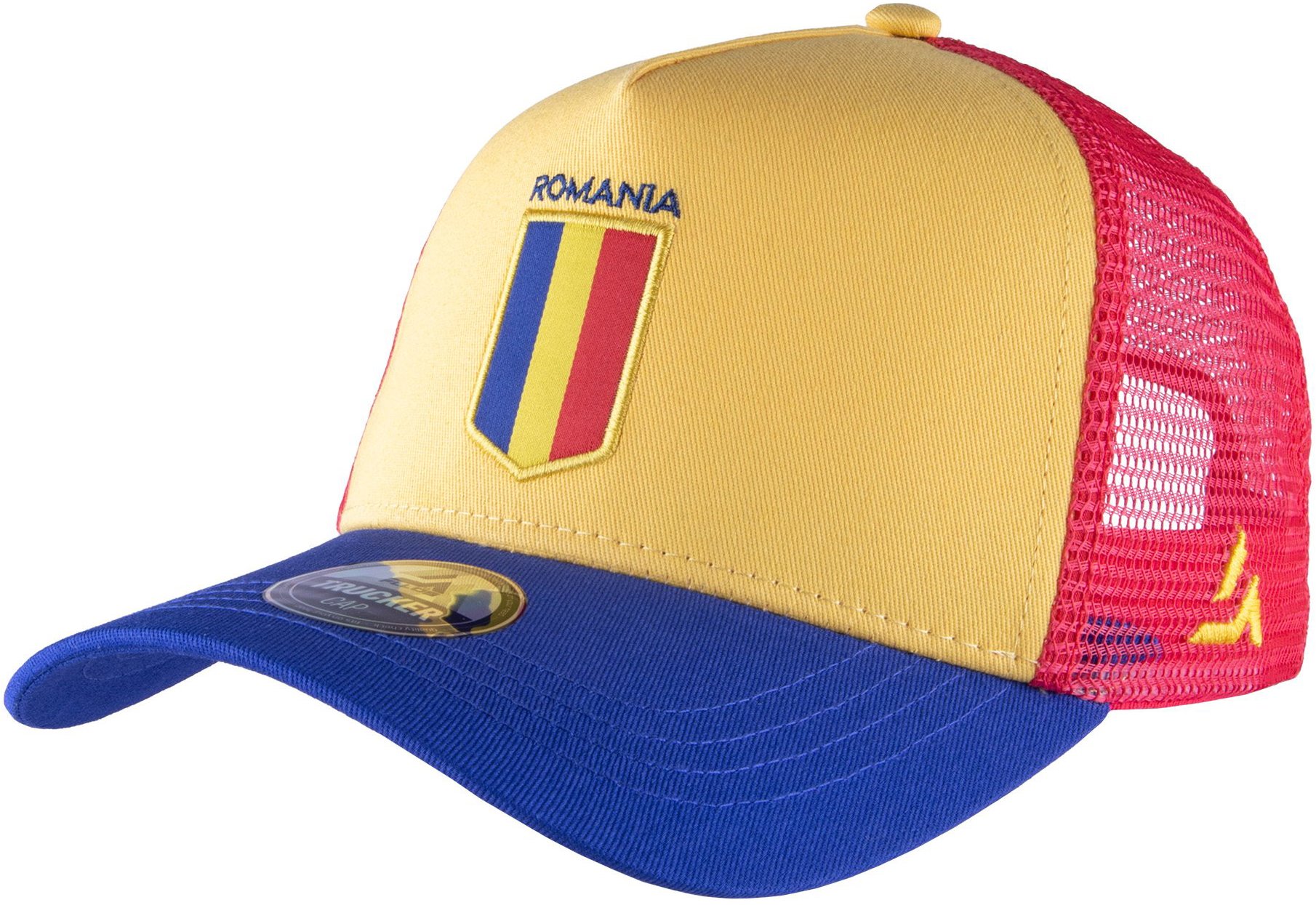 FLLÖS Trucker čepice Fanline T-CAP Romania 5 – dětská 54 cm
