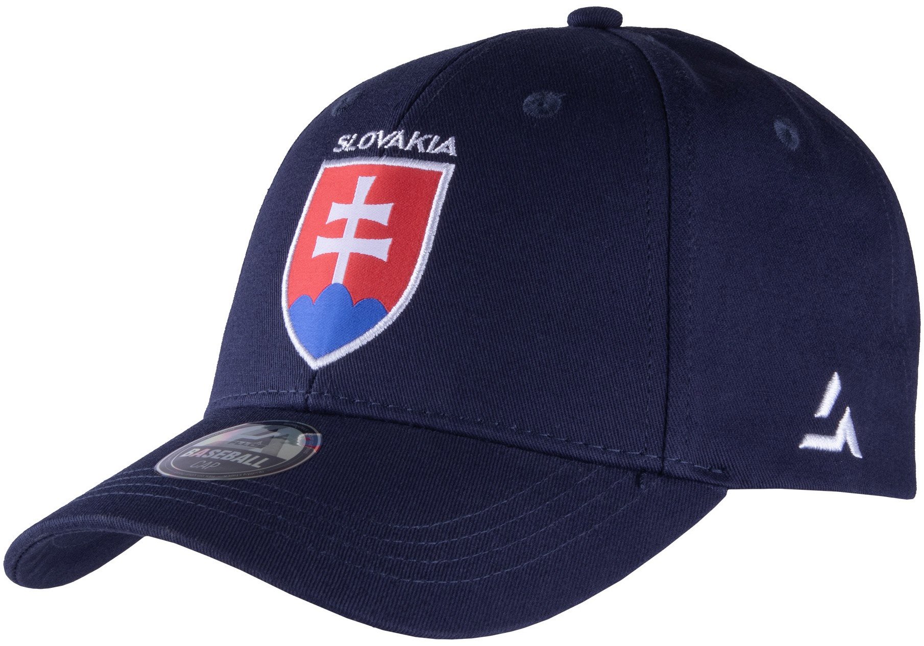 FLLÖS B-CAP SLOVAKIA 3 Baseball kšiltovka, tmavě modrá, velikost