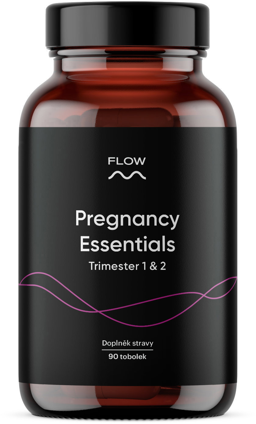 Flow Pregnancy Essentials Trimester 1 & 2, 90 tobolek