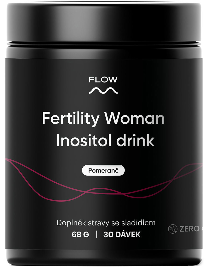 Flow Fertility Woman Inositol Drink 68 g, pomeranč