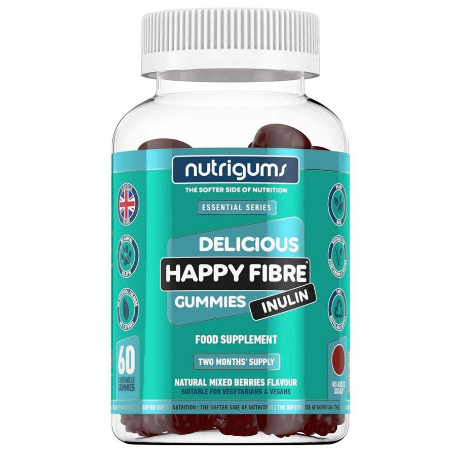 NutriGums Happy Fibre Inulin 60 gummies