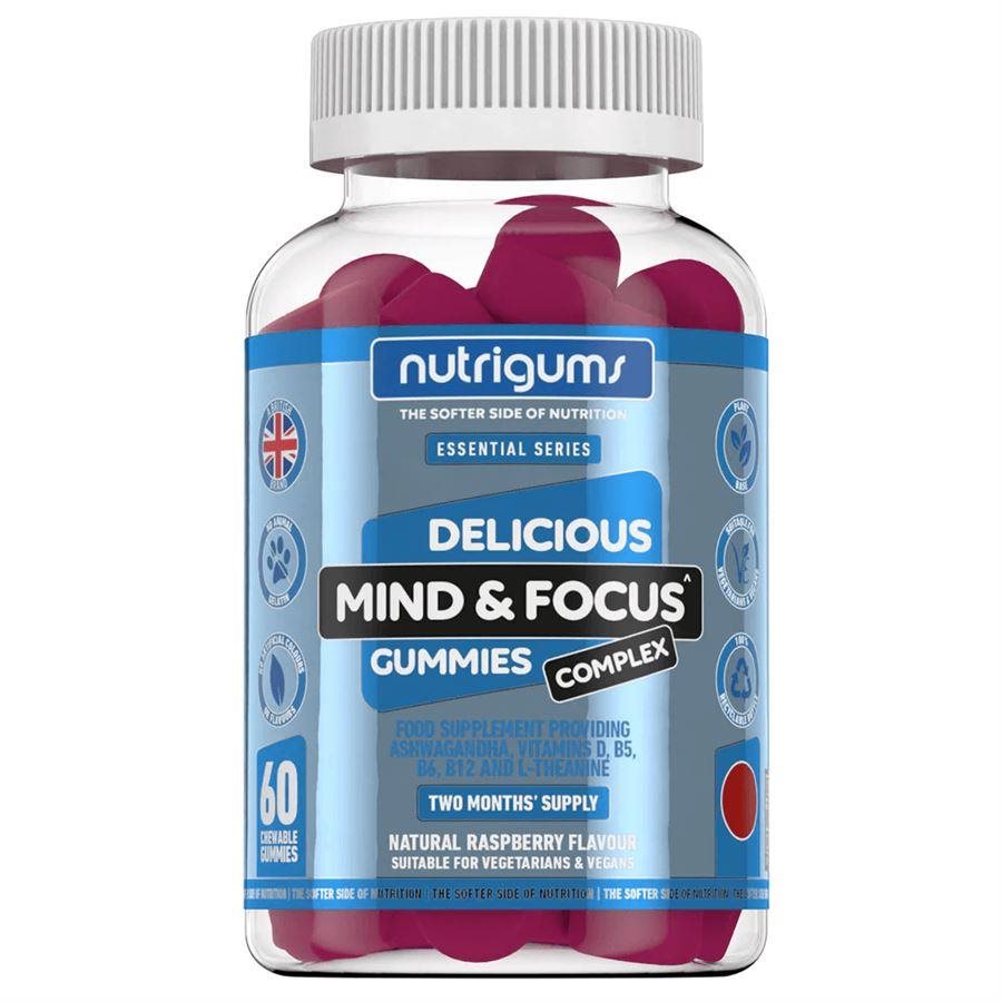 NutriGums Mind & Focus Complex 60 gummies