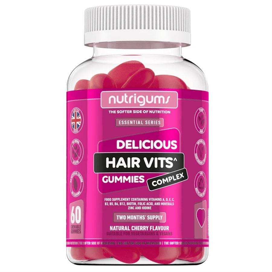 NutriGums Hair Vitamin Complex 60 gummies