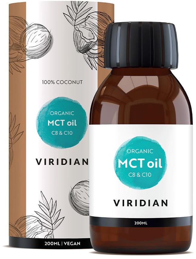 Viridian Nutrition MCT Oil 200 ml Organic