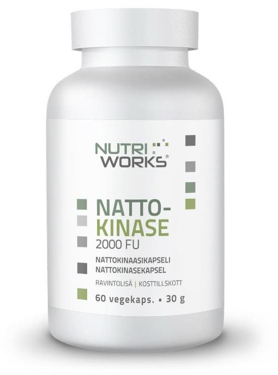 NutriWoks Nattokinase 2000 FU 60 kapslí