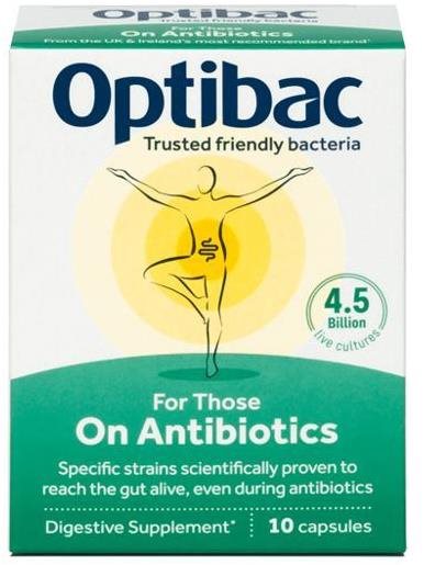 Optibac On Antibiotics 10 kapslí