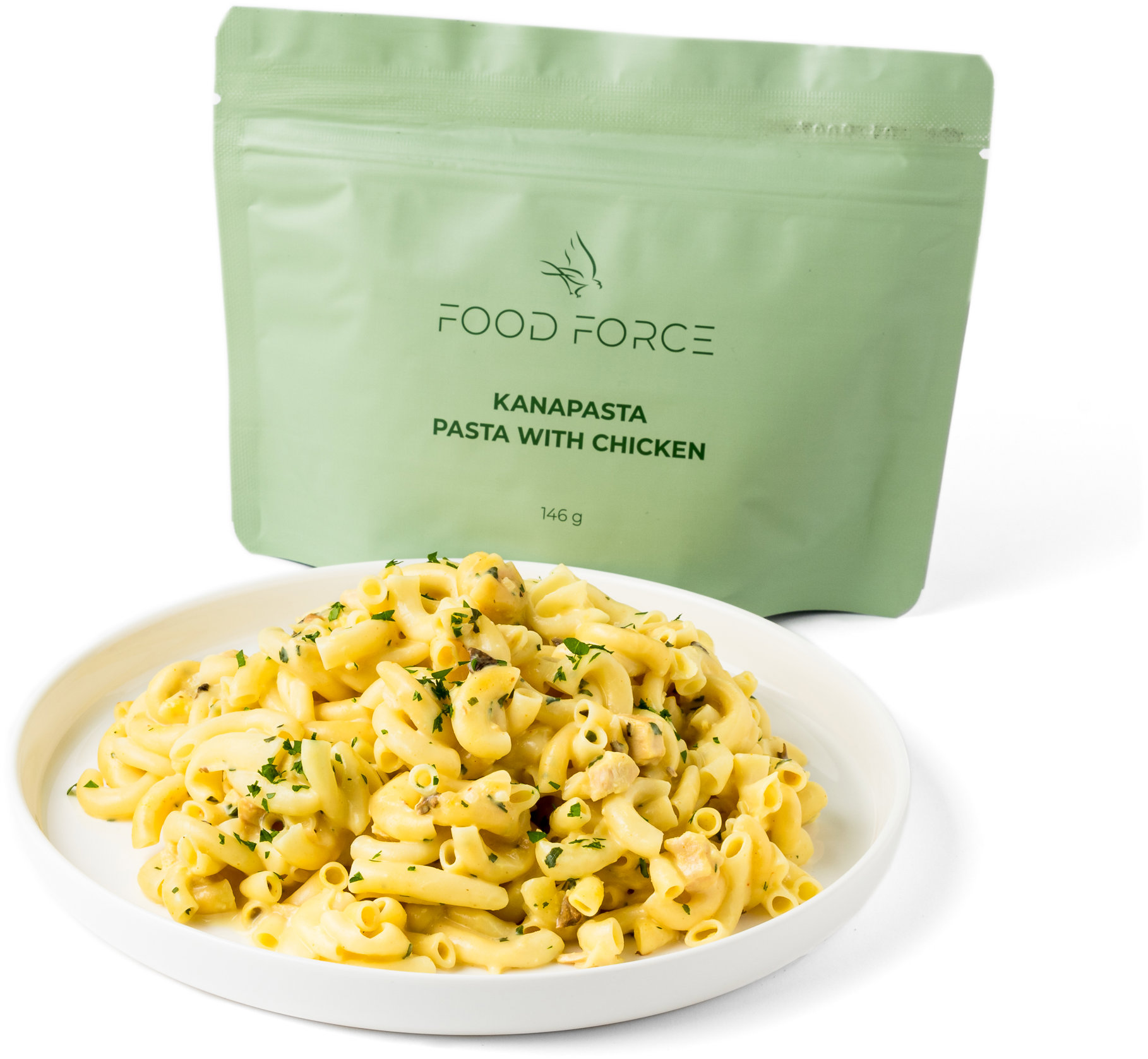 FOOD FORCE Těstoviny s kuřecím 146 g