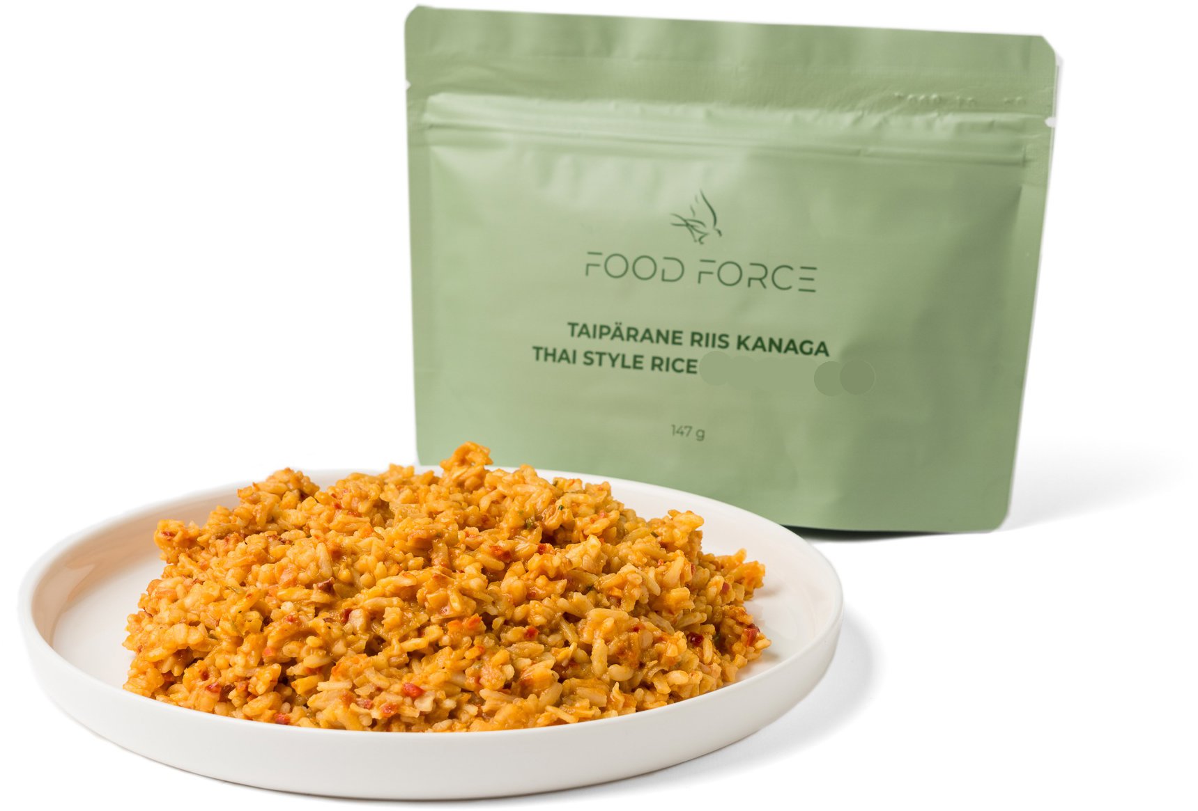 FOOD FORCE Thajská rýže se zeleninou 150 g (vegetariánské)