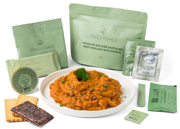 FOOD FORCE Hovězí guláš s bramborem PLUS
