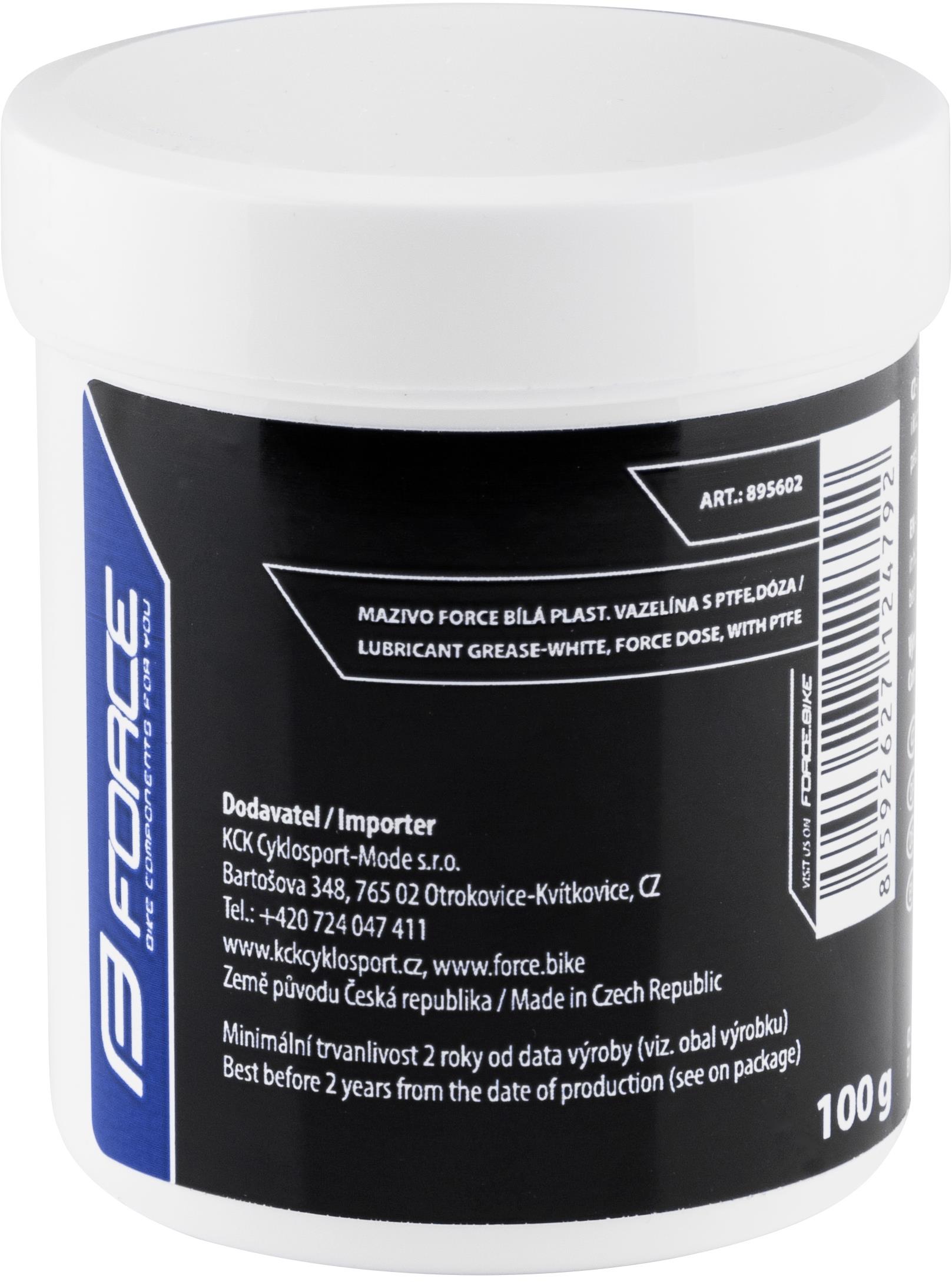 Force Bílá plastická vazelína s PTFE 100 g