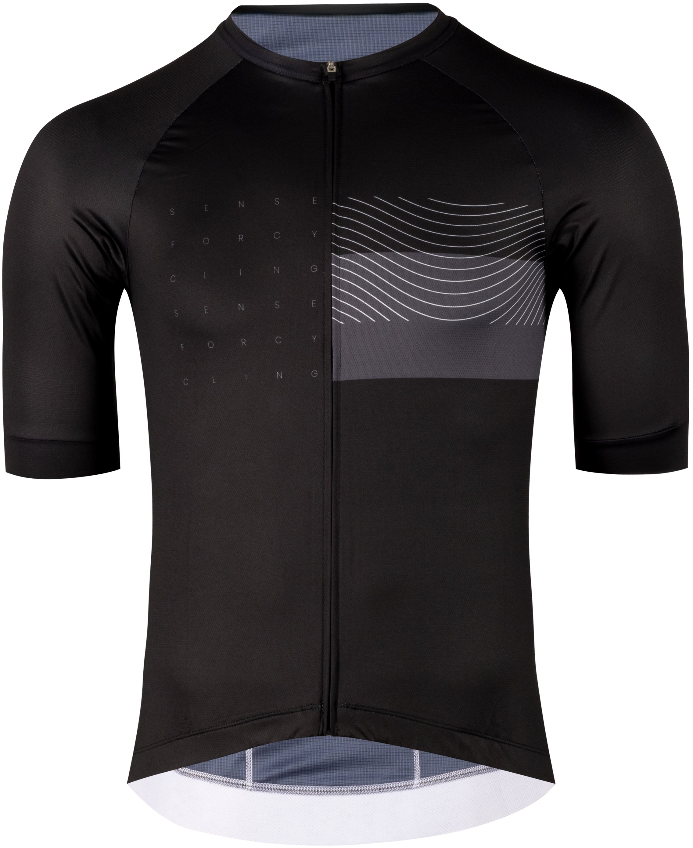 Force Sway dres krátký rukáv, černý 3XL