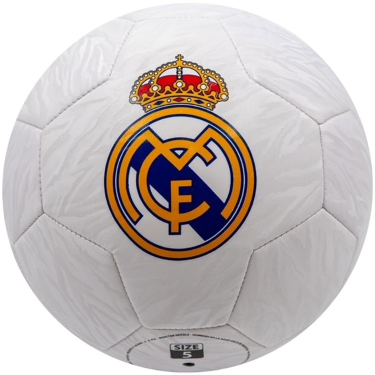 Victoria-Sport Fotbalový míč REAL Madrid vel. 5, bílý