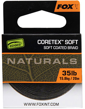 FOX Šňůrka Naturals Coretex Soft 20 m 35 lb 15,8 kg