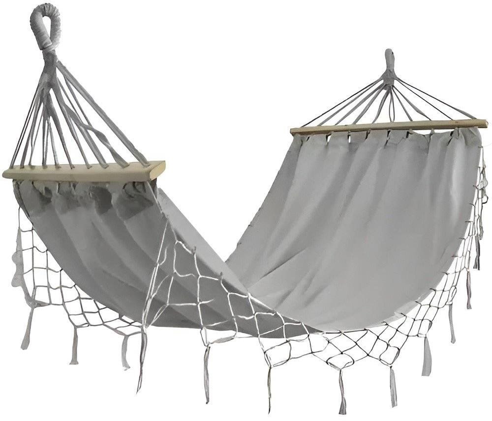 Gardlov 21079 houpací síť, 200 × 100 cm, šedá