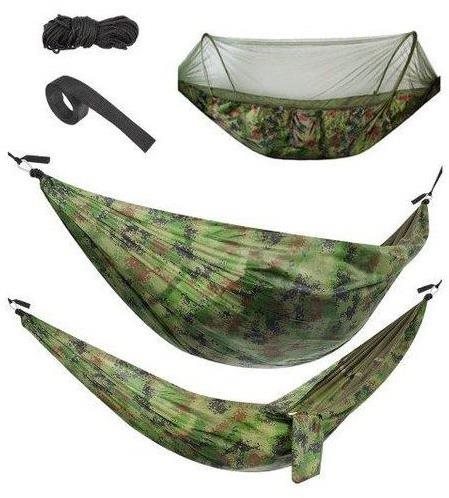 Alum Turistická houpací síť Santiago - Army 260x140cm