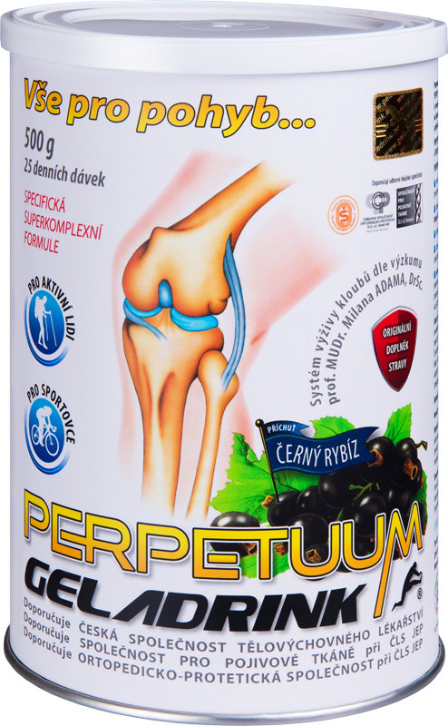 PERPETUUM GELADRINK 500 g, příchuť černý rybíz