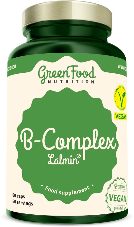 GreenFood Nutrition B-Complex Lalmin 60 kapslí