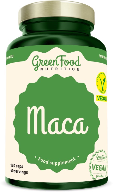 GreenFood Maca 120 kapslí