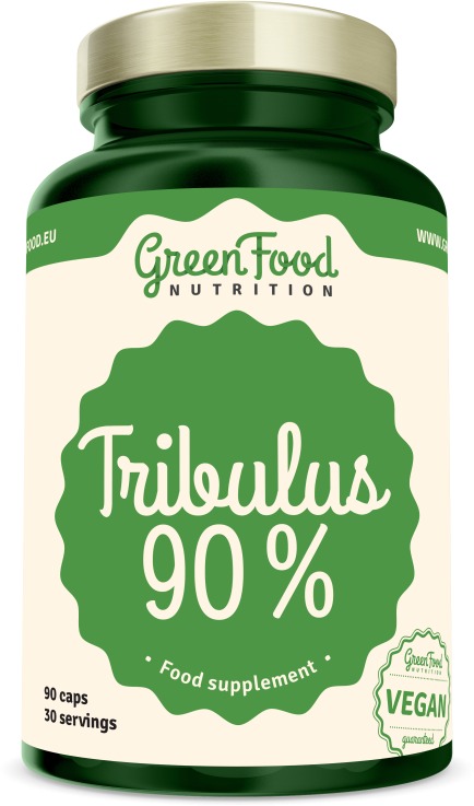 GreenFood Nutrition Tribulus 90% 90 kapslí