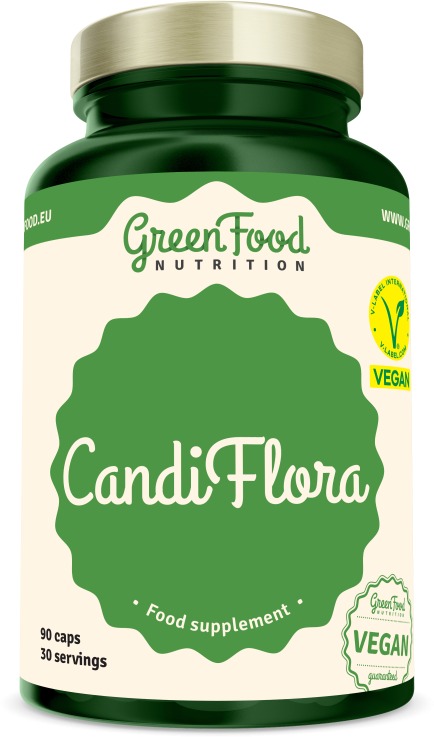 GreenFood Nutrition CandiFlora 90 kapslí