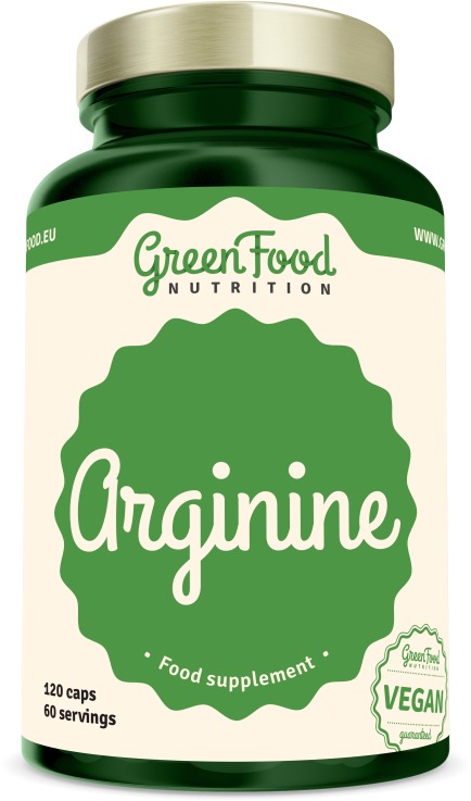 GreenFood Arginine 120 kapslí