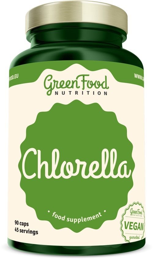 GreenFood Nutrition Chlorella 90 kapslí