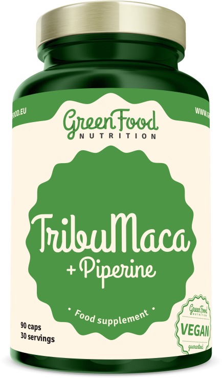 GreenFood Nutrition TribuMaca 90 kapslí