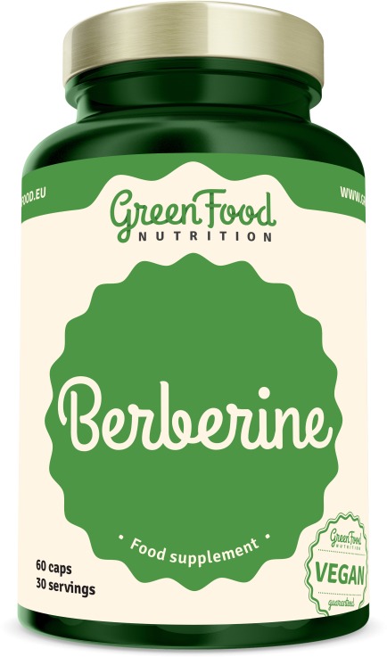GreenFood Nutrition Berberine Hcl 60 kapslí