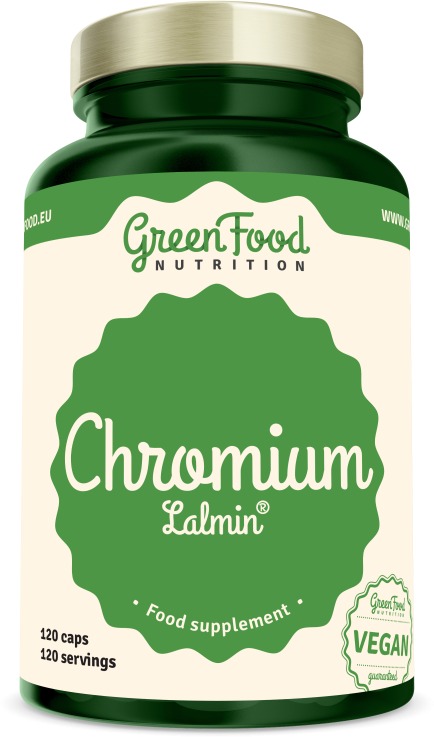 GreenFood Chromium Lalmin® 120 kapslí