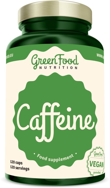 GreenFood Caffeine 120 kapslí
