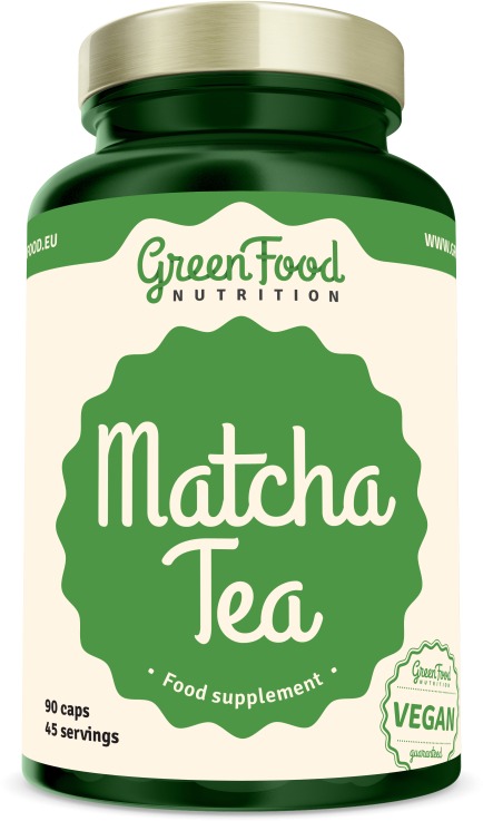 GreenFood Matcha Tea 90 kapslí
