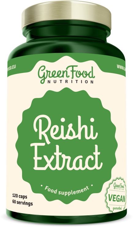 GreenFood Nutrition Reishi Extract 120 kapslí