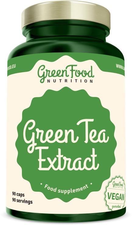 GreenFood Nutrition Green Tea Extract 90 kapslí