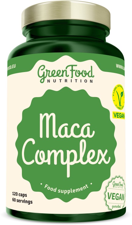 GreenFood Maca Complex 120 kapslí