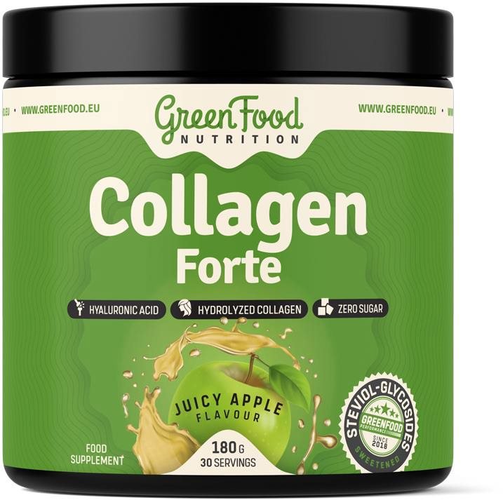 GreenFood Collagen forte 180 g - jablko