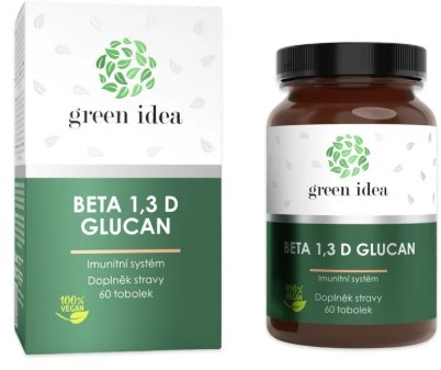 GREEN IDEA Beta 1,3 D glucan bylinný extrakt