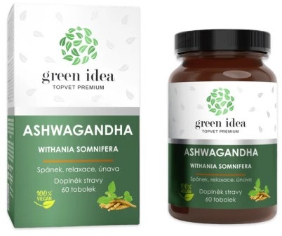GREEN IDEA Ashwagandha bylinný extrakt