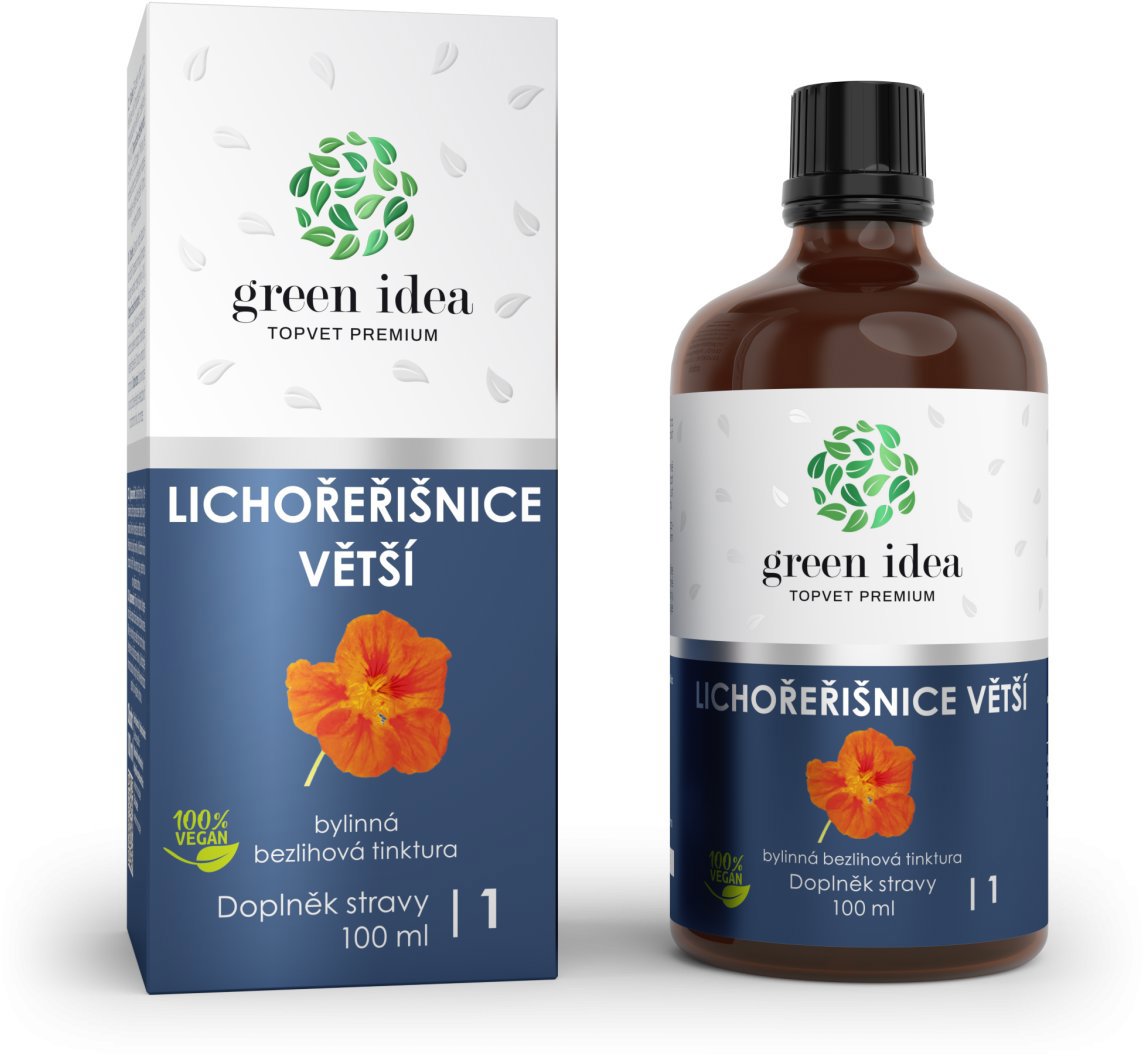 GREEN IDEA Lichořeřišnice bezlihový extrakt 100 ml