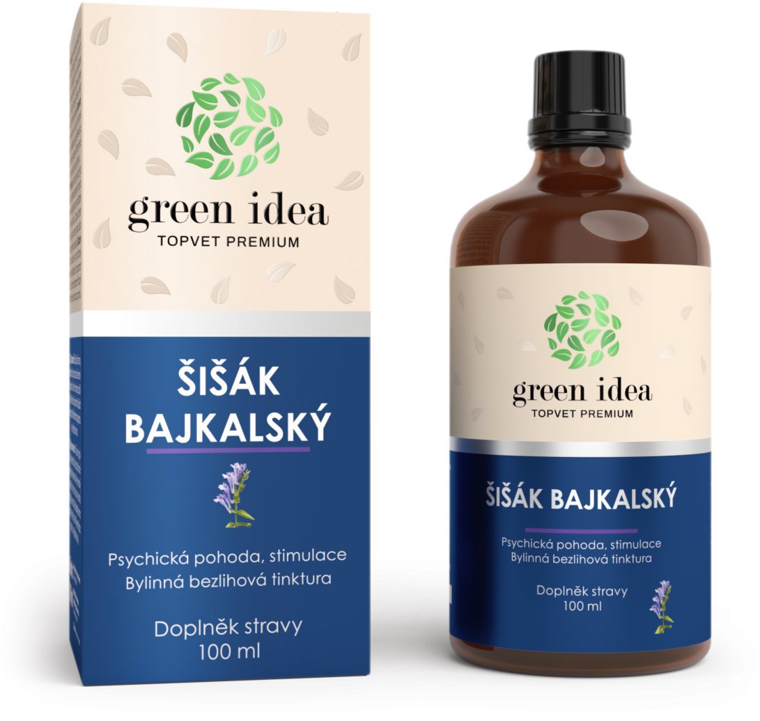 GREEN IDEA Šišák - bezlihová tinktura