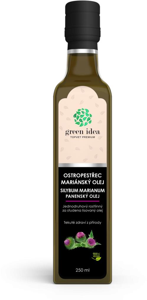 GREEN IDEA Ostropestřec mariánský olej