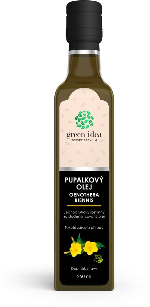 GREEN IDEA Pupalkový olej 250ml