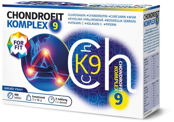 GALMED CHONDROFIT KOMPLEX 9 TBL 180 Kloubní výživa, , velikost