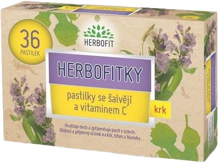 Galmed Herbofitky se šalvějí a vit C 36 ks