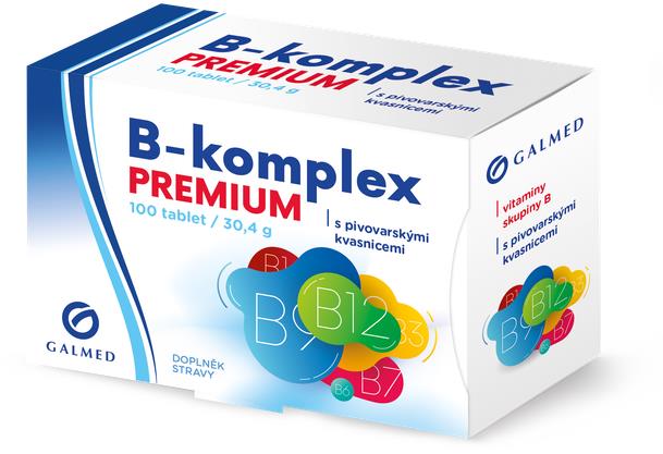 Galmed B-komplex Premium 100 tablet