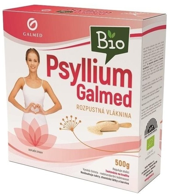 Galmed Psyllium BIO indická rozpustná vláknina 500 g
